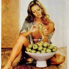 Vintage Sexy Pin-up poster print Topless Hot Apples!