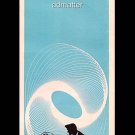 1958 Vertigo Poster Ad Alfred Hitchcock Saul Bass Rare!