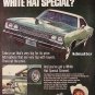 1969 Dodge Coronet Car Ad Vintage Chrysler advertising