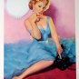 Vintage Earl Moran Pin-up Girl Poster Hot sexy on Phone
