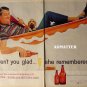 1958 Owens-Illinois Beer Bottle Ad huge advertisement