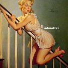 Sexy pin-up girl 8"X10" print Gil Elvgren Smoking Hot!