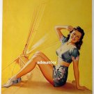 Sexy Pin-up Girl 8X10 Print Pearl Frush Sailing Pic