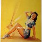 Sexy Pin-up Girl 8X10 Print Pearl Frush Sailing Pic