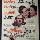 1946 Movie Ad Strange Love of Martha Ivers STANWYCK!
