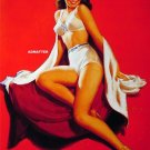 HUGE Sexy Pin-up Girl Poster Print Artwork by Al Buell
