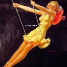 Sexy Hot  Swinger Pin-up girl poster print Al Buell Art