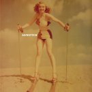 Marilyn Monroe Norma Jean Pin-up Sking in High Heels!
