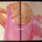 RARE Marilyn Monroe 2-Sided 20X12 Pinup Poster Topless!