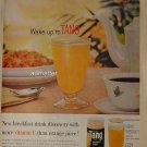 1959 vintage Ad Tang orange juice General Foods sweet