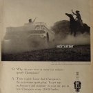 1959 vintage Ad Champion spark plugs advertisement