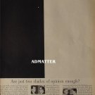 1958 CBS Radio Network Ad vintage radio advertisement
