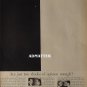 1958 CBS Radio Network Ad vintage radio advertisement