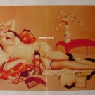 Vargas Pinup Girl 2-SIDED Centerfold Poster Print 12X18