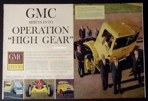 1958 GMC Trucks Ad Featuring All-New Tilt-Cab Cruiser!