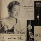 1957 Elgin Watch Ad nice vintage advertisement