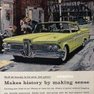 1958 Car Ad Featuring the new 1959 Edsel Ranger MINT!
