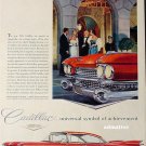 1958 GM Cadillac Car Ad Featuring the new 1959 Model!