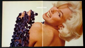 Marilyn Monroe Vintage 2-Sided Pin-up Centerfold Poster