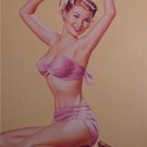 Sexy Pin-up girl Print hot pinup Art by Pearl Frush