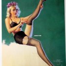 2-Sided Pin-up Girl Print  Zoe Mozert  2 Fire Hot Babes