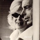 Marilyn Monroe Joe DiMaggio showing Tongue! Pinup Print