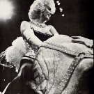 Marilyn Monroe Vintage Print Riding Circus Elephant!