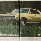 1968 Chevy Car Ad featuring A 1969 Chevrolet Caprice