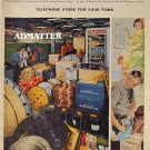 1958 Western Electric Bell Telephone Phone Store Ad