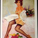 Sexy Hot Vintage 2-sided Pin-up girl print Fritz Willis