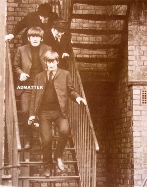 Vintage Beatles Pin-up Poster Lennon McCartney Harrison