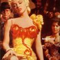 Marilyn Monroe Vintage 2-Sided Pinup Gold Dress Photo!
