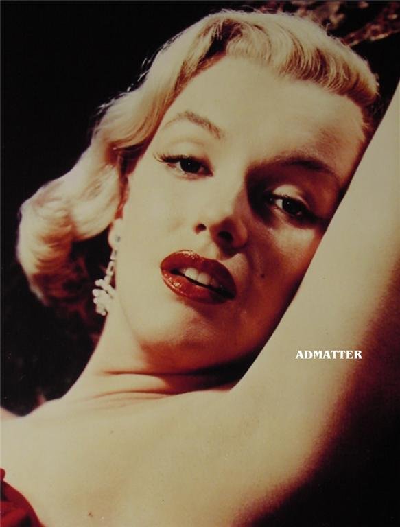 Marilyn Monroe Vintage Hot Pin Up Print Sexy Lips Photo 1036