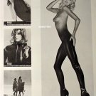 Old Pin-up poster print Topless Pirelli Calandar Girls!