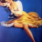Billy DeVorss Pin-up Girl Poster  2-SIDED Patriotic!
