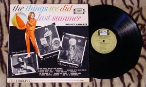 Shelley Fabares The Things We Did Last Summer 1ST PRESS