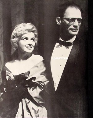 Marilyn Monroe Arthur Miller 2-Sided Pin-up poster