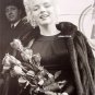 Marilyn Monroe 2-Sided Print Airplane photo with Roses
