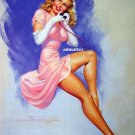 Earl MacPherson Pin-up Girl Poster Incredible Legs!