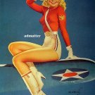 Earl MacPherson Sexy Pin-up Girl Poster Air Force Plane