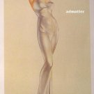 Alberto Vargas Sexy Blonde Pin-up Girl Dressed to Kill!