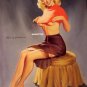 Pinup Girl 2 Sided poster Ekman & Petty Insanely Sexy!