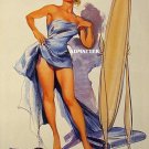Joyce Ballantyne Pin-up Poster! Making Dress in Mirror