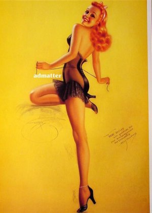 Billy DeVorss Pin-up Girl Poster  Smoking Hot Lingerie!