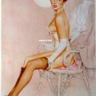Fritz Willis Pin-up Girl Poster Stockings 2-sided Print