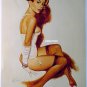 Fritz Willis Pin-up Girl Poster Stockings 2-sided Print