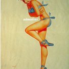 George Petty Ballerina Pin-up Girl Poster Sexy HOT Legs