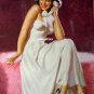 Earl Moran Pin-up Girl Poster Sexy! Talking on Phone