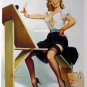 Gil Elvgren Pin-up Girl Poster Print Artist Painting!