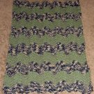 Handmade 26X38 Knitted Baby Shawl Lap Blanket Crocheted